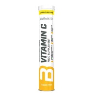 Витамин BioTech USA Vitamin C effervescent 20 таблеток лимон (шипучка)