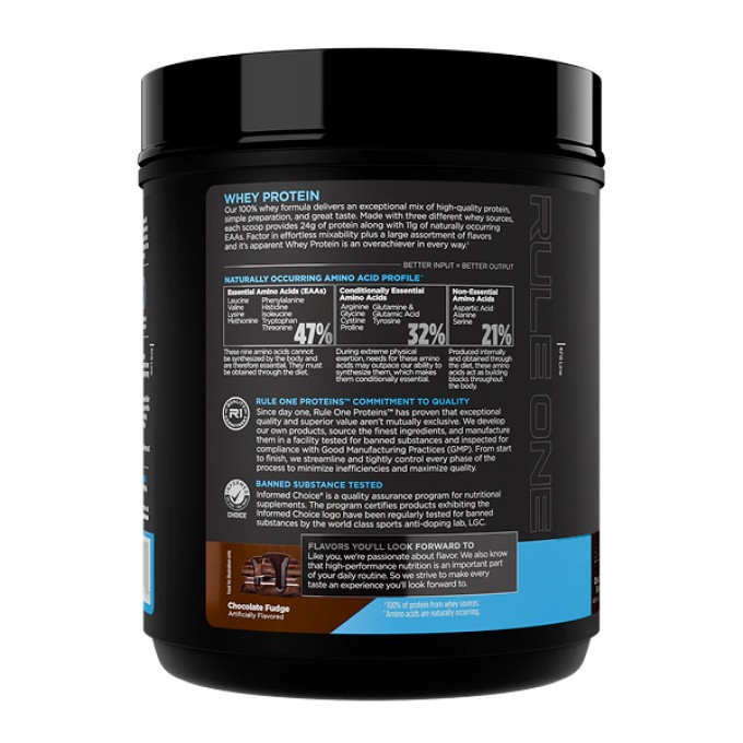 Протеин Rule 1 Whey Protein 1 lbs Шоколадный Торт