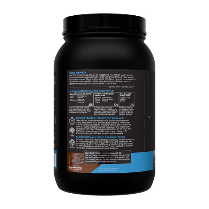 Протеин Rule 1 Whey Protein 2 lbs Шоколадный Торт