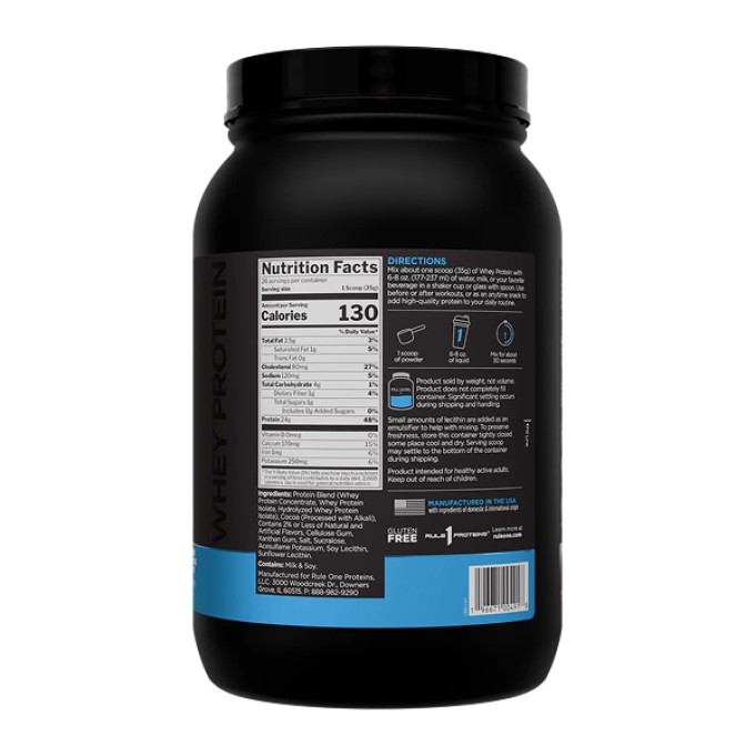 Протеин Rule 1 Whey Protein 2 lbs Шоколадный Торт