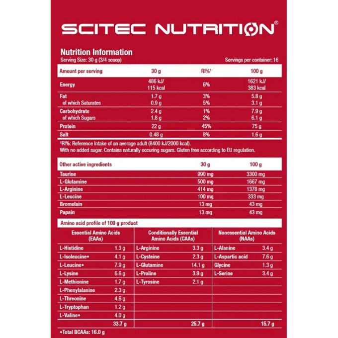 Протеин Scitec Nutrition 100% Whey Protein Professional 500 g chocolate