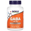 NOW GABA 750 мг от Нервного напряжения, 100 капсул 