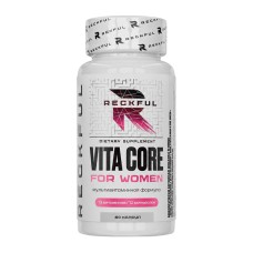 Витаминный комплекс Reckful Vita Core for Women 60 капсул