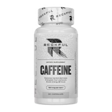 Предтренировочный комплекс Reckful Caffeine 60 caps
