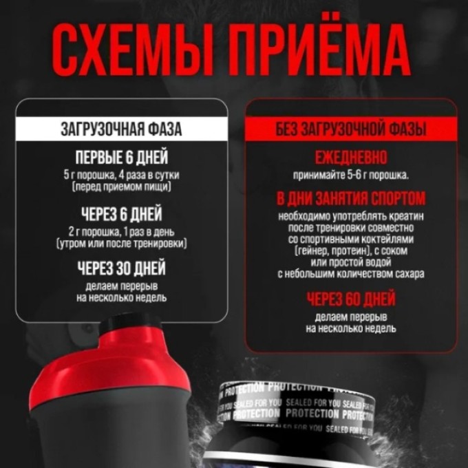 Креатин Reckful Creatine monohydrate 200 g Лесные ягоды