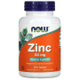 NOW Zinc Цинк 50 мг, 250 таблеток