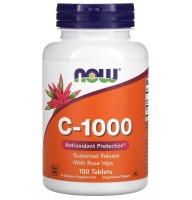 NOW Vitamin C 1000 100 tabs