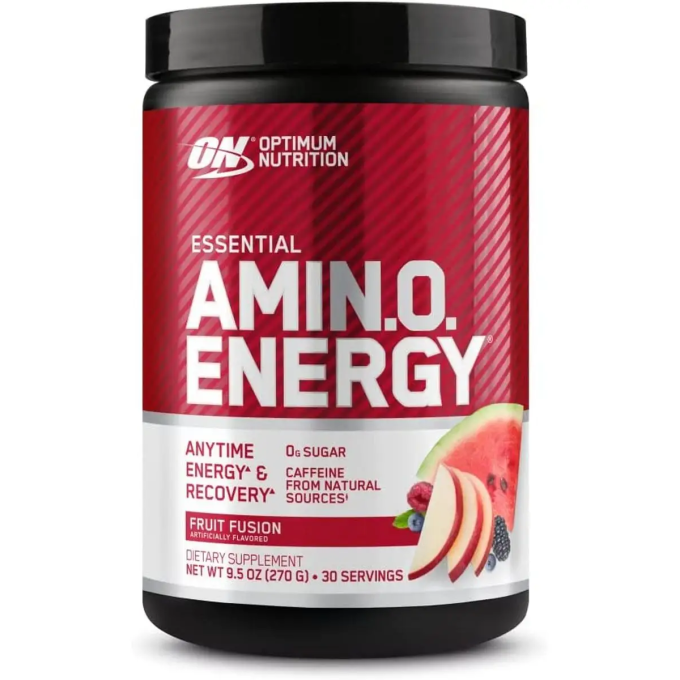 OPTIMUM NUTRITION Amino Energy Fruit Fusion со вкусом "Фруктовый пунш", 270 г