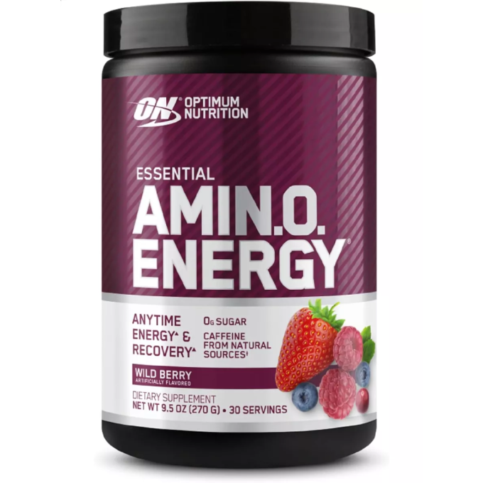 OPTIMUM NUTRITION Amino Energy сырттамасы "Дикая Ягода", 270 г