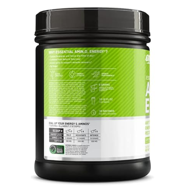 OPTIMUM NUTRITION Amino Energy сызық "Жасақ Алма", 585 г в Алматы