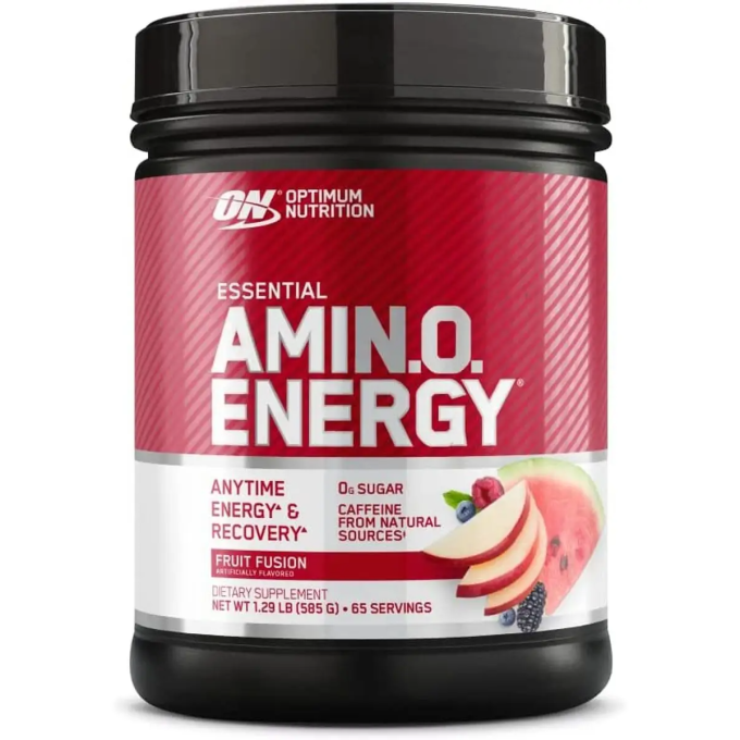 OPTIMUM NUTRITION Amino Energy сырттамасы "Мейвен пунш", 585 г