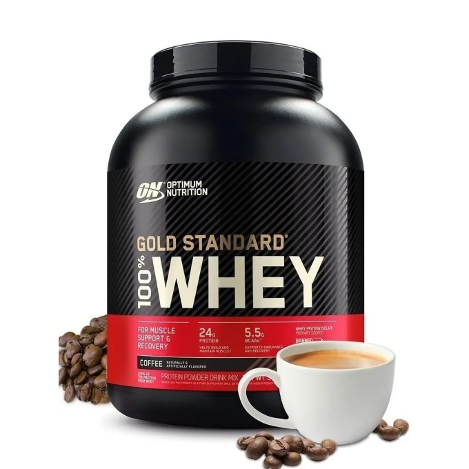 Optimum Nutrition Gold Standard 100% Whey "Мокко-Капучино" мақсатты, 5 lb (2270 г)