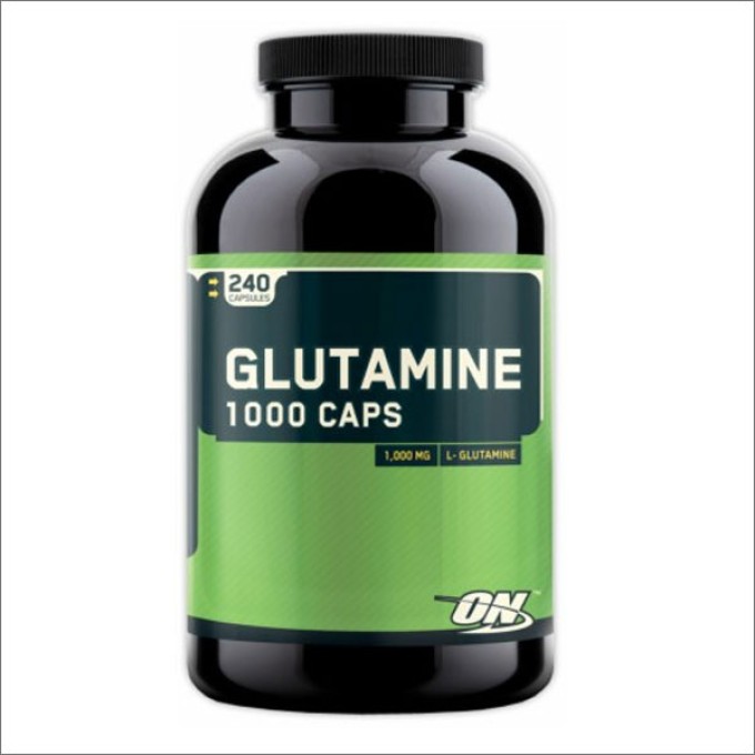 OPTIMUM NUTRITION Glutamine Глютамин 1000 мг, 240 капсул