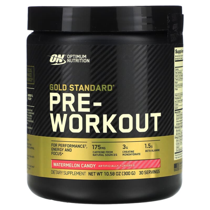 цена на OPTIMUM NUTRITION Gold Standard PRE - Workout суық "Қарбыз", 300 г