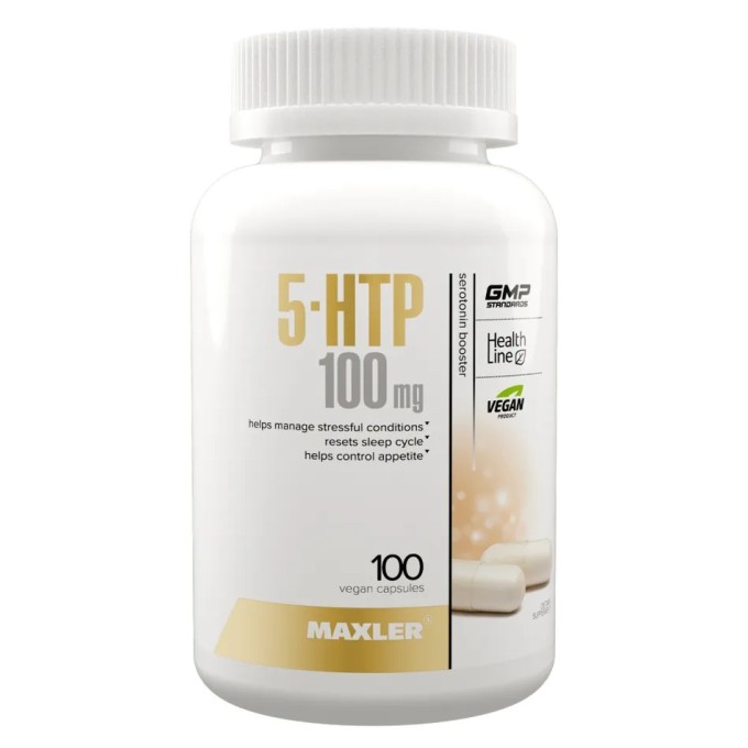 Maxler 5 HTP 100 мг Антистресс, 100 капсул