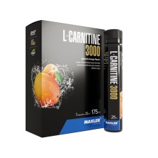 Maxler L-Carnitine 3000 Apricot-Mango Шоты со вкусом "Абрикос-Манго", 7x25 мл