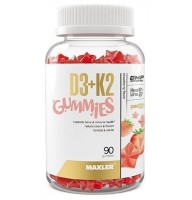 Maxler Vitamin D3 + K2 KIDS Strawberry 90 gummies
