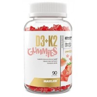 Maxler Vitamin D3 + K2 KIDS Strawberry 90 gummies