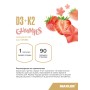 Maxler Vitamin D3 + K2 KIDS для детей со вкусом "Клубника", 90 мармеладок