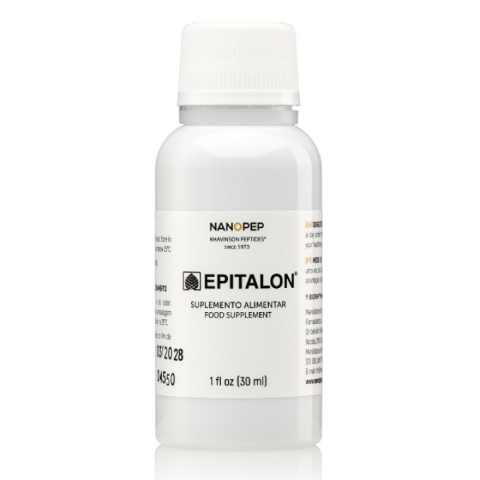 Nanopep Epitalon Ұйқыны жақсартуға арналған Хавинсон пептидтері, 30 мл