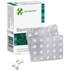 Цитамины  Вентрамин - Биорегулятор Желудка, 40 таблеток