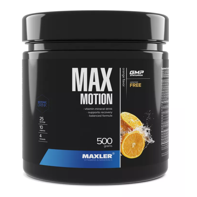Maxler Max Motion Orange со вкусом "Апельсин", 500 г