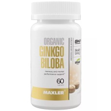 Maxler Ginkgo Biloba Organic 60 tabs