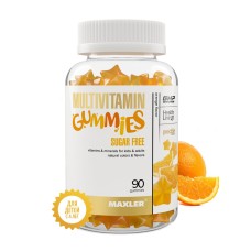 Maxler MultiVitamin gummies KIDS Sugar Free Orange 90 gummies