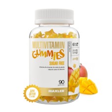 Maxler MultiVitamin gummies KIDS Sugar Free Mango 90 gummies