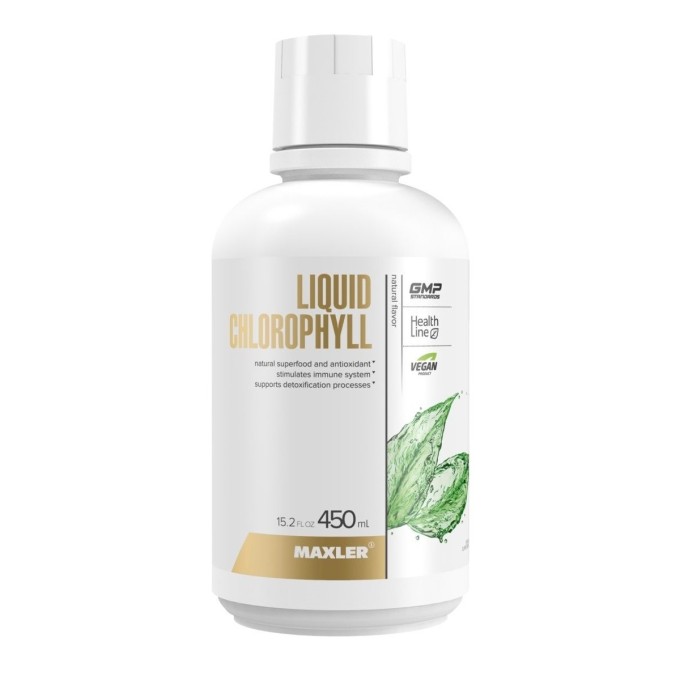 Maxler Chlorophyll Liquid Natural Нейтральным вкус, 450 мл 
