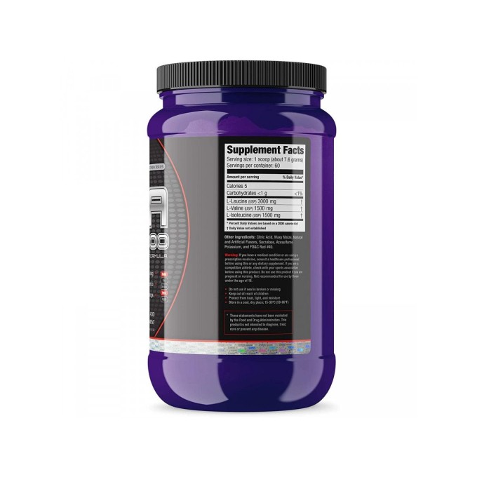 цена на Ultimate Nutrition BCAA 12000 Powder Blue Raspberry со вкусом "Голубая малина", 457 г