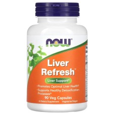 NOW Liver Refresh, 90 капсул
