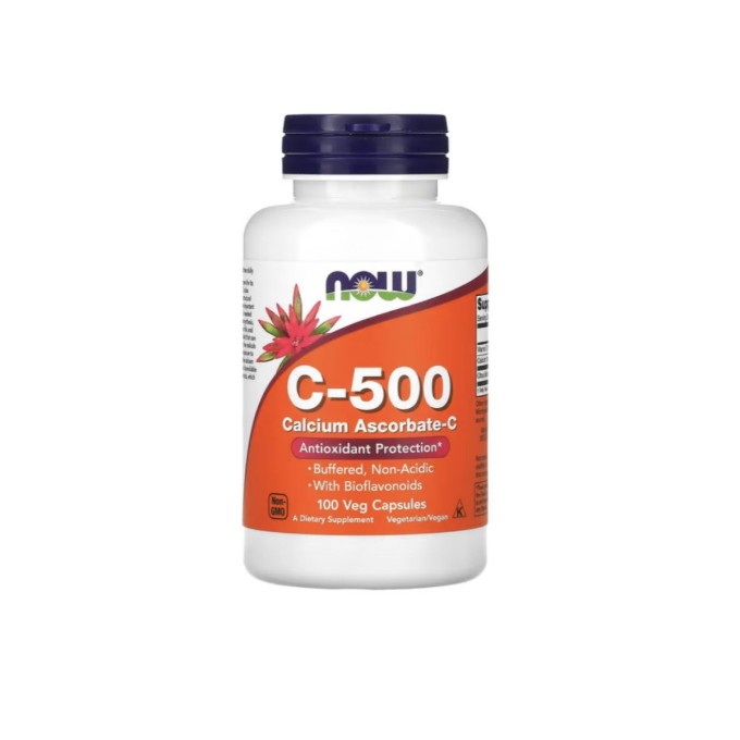 NOW Vitamin C-500, 100 капсул
