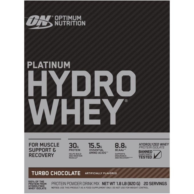 OPTIMUM NUTRITION 100% Platinum HydroWhey со вкусом "Шоколад", 795 г (1.75 lbs)