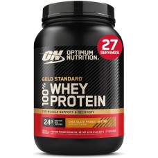 Протеин Optimum Nutrition Whey 2 lb Жержаңғақ қосылған Шоколад 907 g