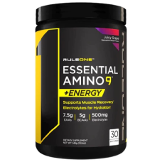 Rule 1 R1 Essential Amino 9 + Energy со вкусом "Сочный Виноград", 345 г