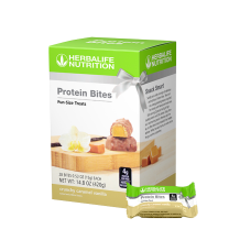 Herbalife Nutrition Протеиновые мини-батончики: Ваниль в хрустящей карамели, 420 г