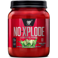 BSN N.O Xplode 3.3 2.45 lbs 1,1 кг Жасыл Алма