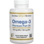 California Gold Nutrition Омега-3 рыбий жир, 100 капсул