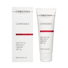 CHRISTINA Comodex Mattify & Protect Cream SPF 15 Матирующий Крем, 75 мл