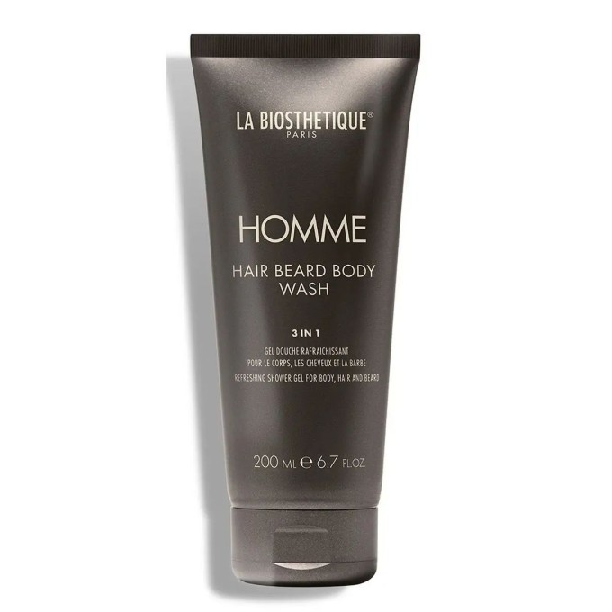 LA BIOSTHETIQUE Homme Hair Beard Body Wash — Гель для тела, волос и бороды, 200 мл