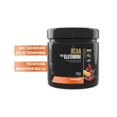 Maxler BCAA+Glutamine 300 g Fruit Punch