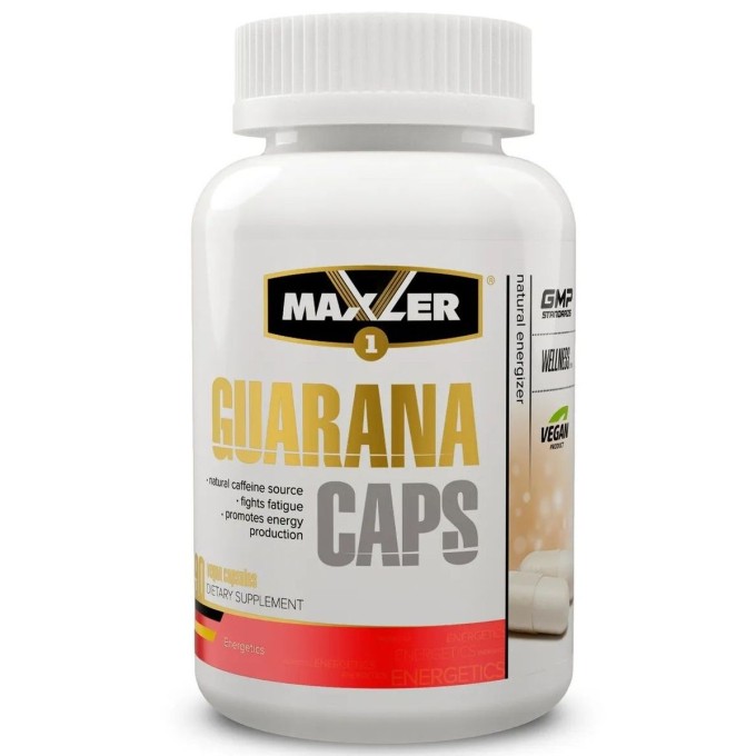 Maxler Guarana Caps с экстрактом Гуараны, 90 капсул