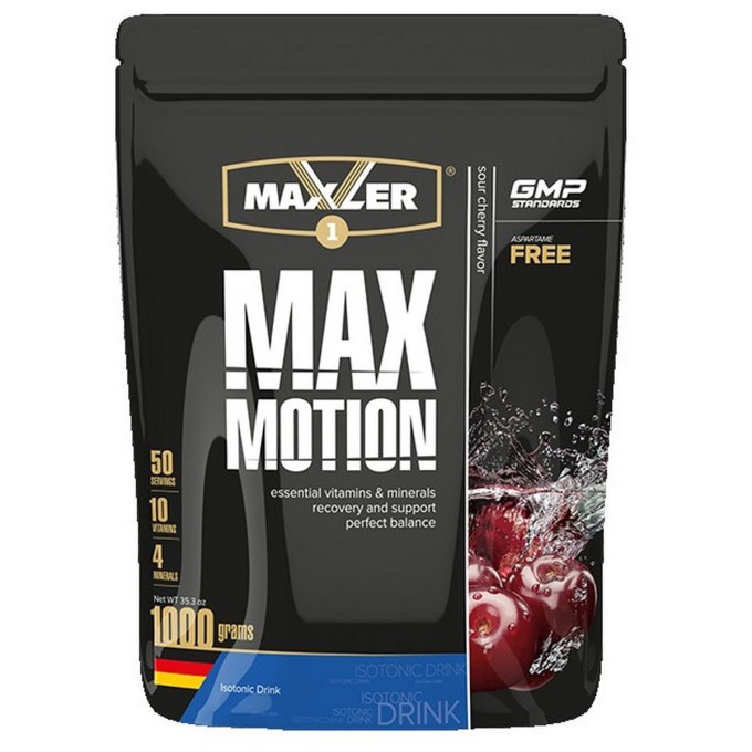 цена на Maxler Max Motion Sour Cherry со вкусом "Вишня", 1 кг