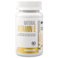 Maxler Vitamin E 60 softgels