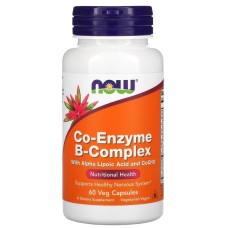 NOW Co-Enzyme B-Complex, 60 капсул
