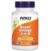 NOW Super Omega-3-6-9 1200 мг, 90 капсул