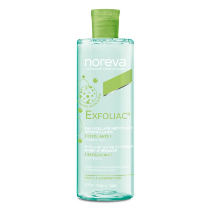 Noreva Exfoliac EM Purifiante очищающая мицеллярная вода, 400 ml