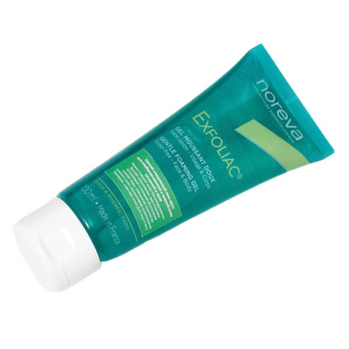 цена на Noreva Exfoliac Gel Mous Doux очищающий гель-мусс 200 мл