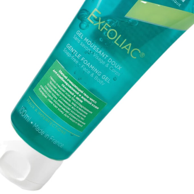 Noreva Exfoliac Gel Mous Doux очищающий гель-мусс 200 мл в Алматы